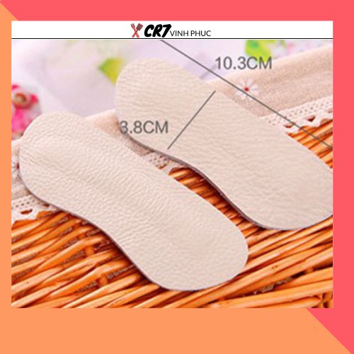 Bộ 2 miếng lót gót giày da êm chân-1484