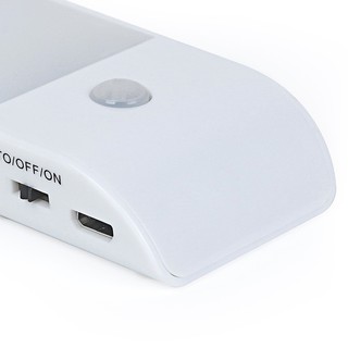 Rechargeable LED light supports motion sensor with accessories