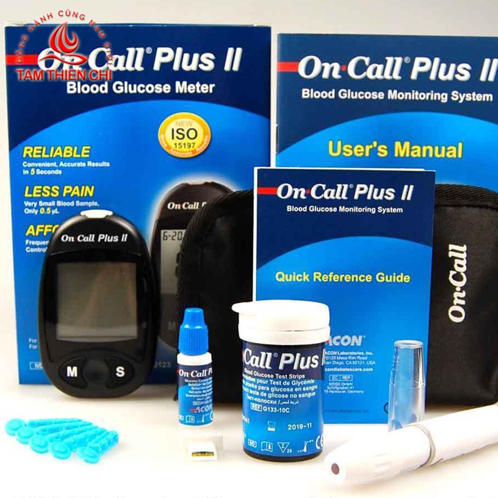 Máy đo đường ACON On Call Plus kèm 25 test thử TTC