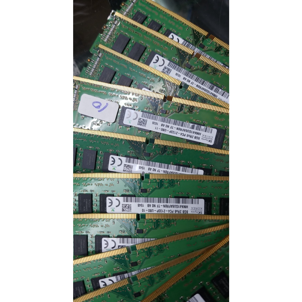 Ram ddr4 8gb buss 2133/ 2400/2666/3200
