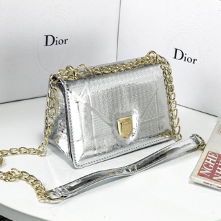Follow shop - giá chỉ từ 9k_từ 12h ngày 25/12-túi dior drama hộp xích bạc khoá mới vnxk