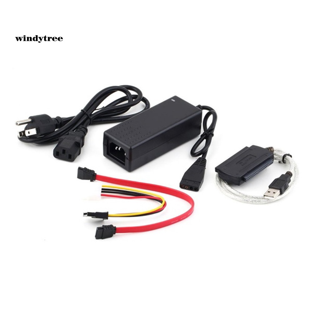 【WDTE】SATA/IDE Drive to USB 2.0 Adapter Converter Cable for 2.5/3.5 inch Hard Disk