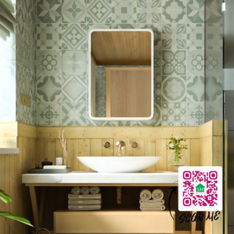 TỦ GƯƠNG TREO TƯỜNG PHÒNG TẮM SMHOME NT08