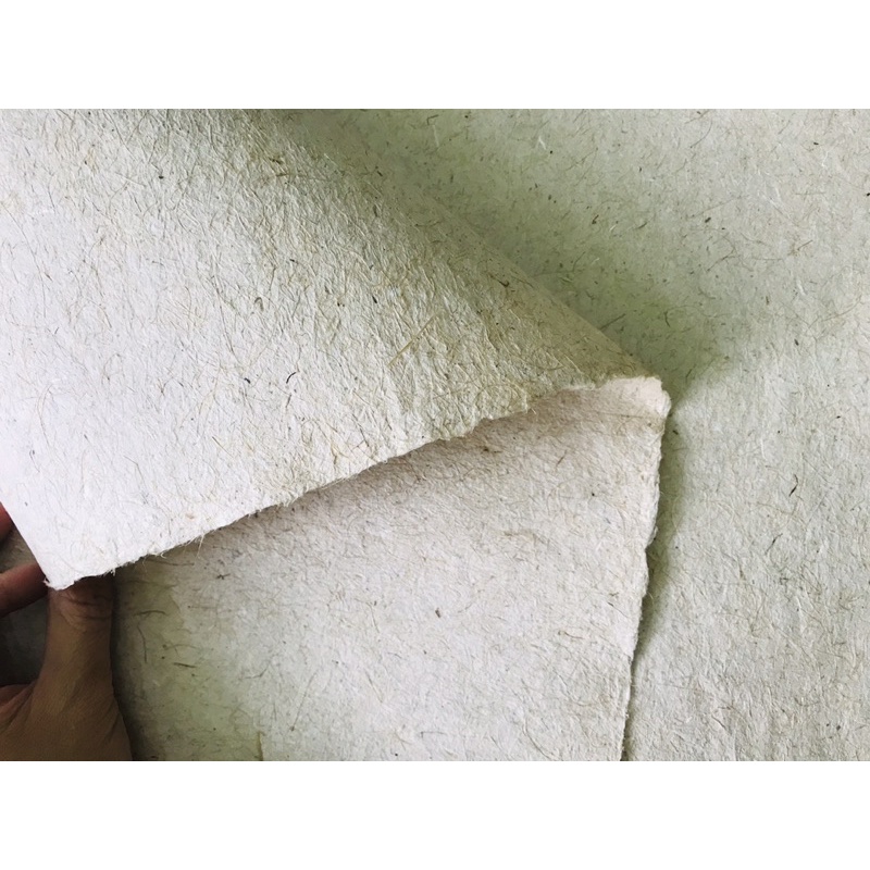 Giấy Dướng Xơ chuối nhà thích hợp làm journal và thủ công- Abaca Handmade paper