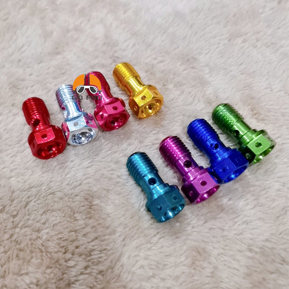 [CHÍNH HÃNG] 01 Con Ốc Xỏ Dây Dầu Nhôm Màu