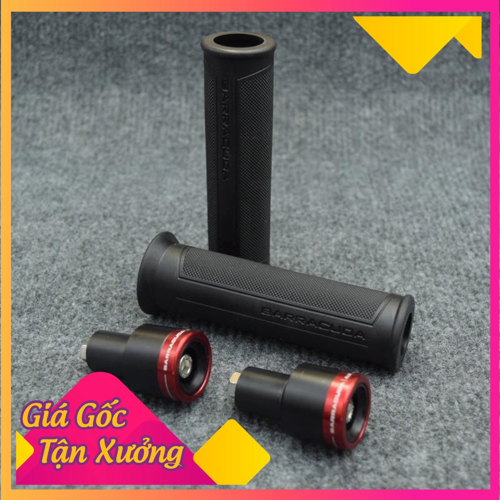 Bao tay xe máy BARRACUDA tặng kèm gù nhôm nhiều màu  (Ảnh Sp thật)