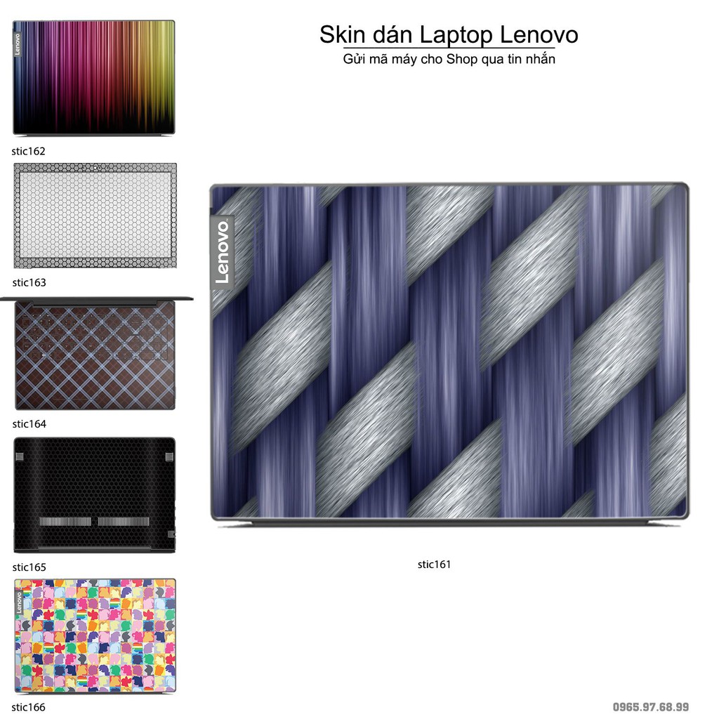Skin dán Laptop Lenovo in hình Hoa văn sticker nhiều mẫu 27 (inbox mã máy cho Shop)