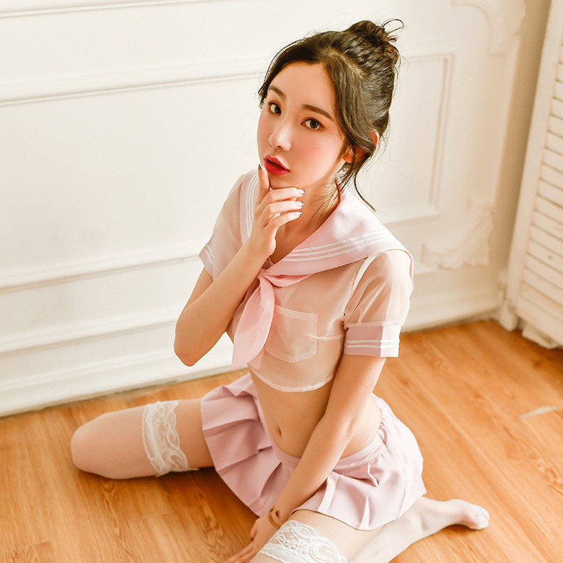 Set đồ ngủ Cosplay nữ sinh cao cấp - đồng phục học sinh sexy gợi cảm 8302 | WebRaoVat - webraovat.net.vn