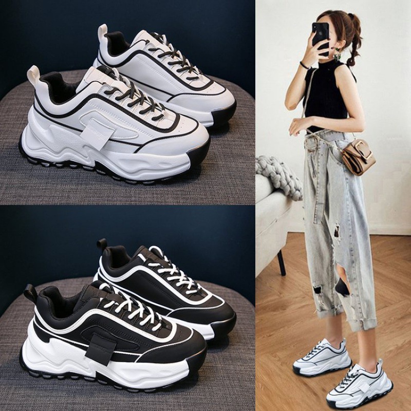 (HÀNG MỚI VỀ )Giày thể thao sneaker nữ ẢNH THẬTtăng chiều cao shogou