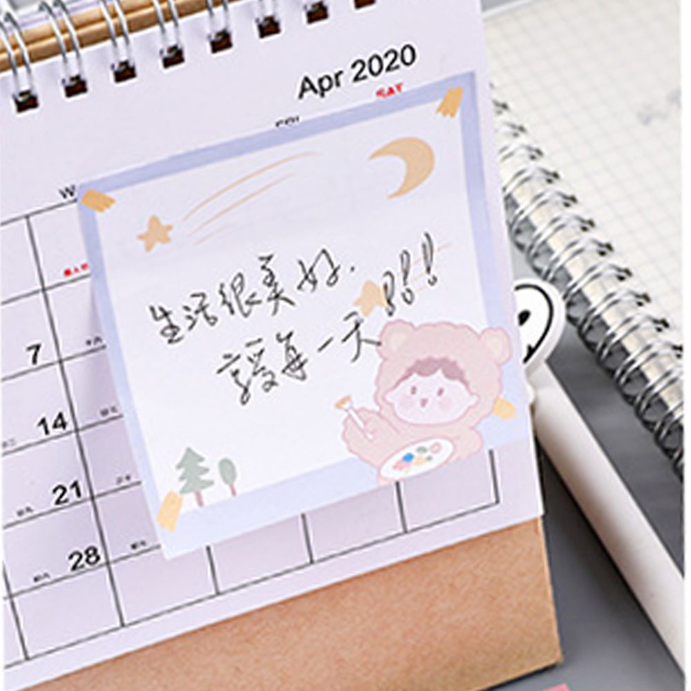 Bộ 80 tờ giấy ghi chú hình chú thỏ đáng yêu