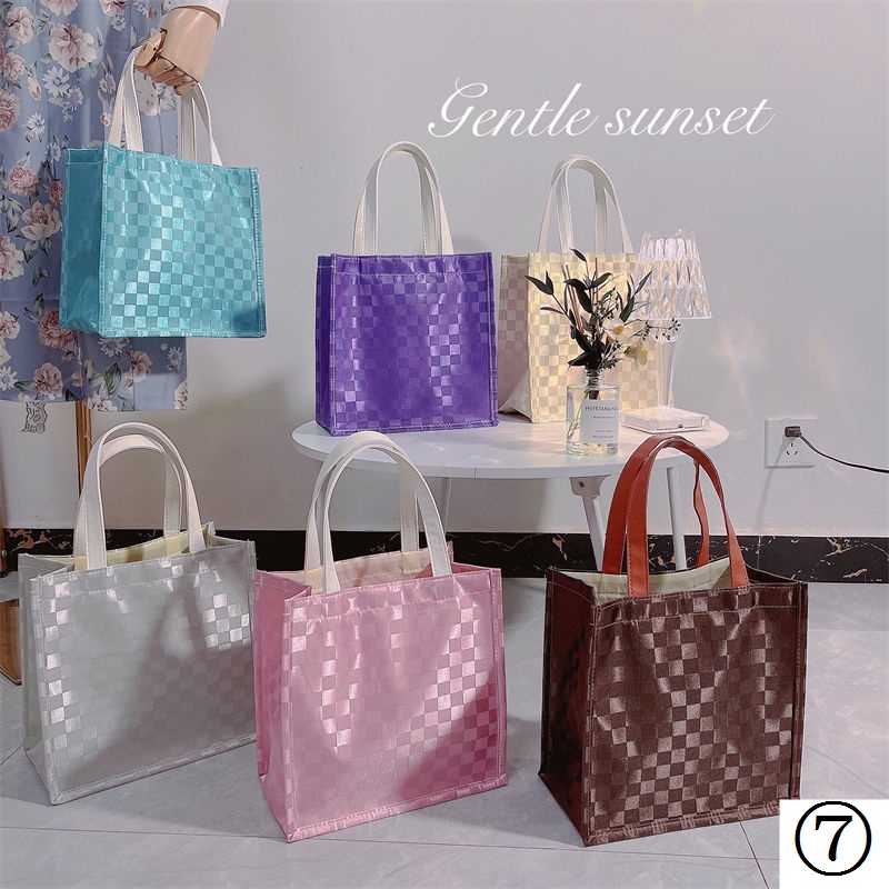 Túi Đựng Hộp Cơm Trưa Hình Vuông Cỡ Nhỏ Chống Thấm Nước Tiện Dụng Cho Mẹ Bỉm Sữa