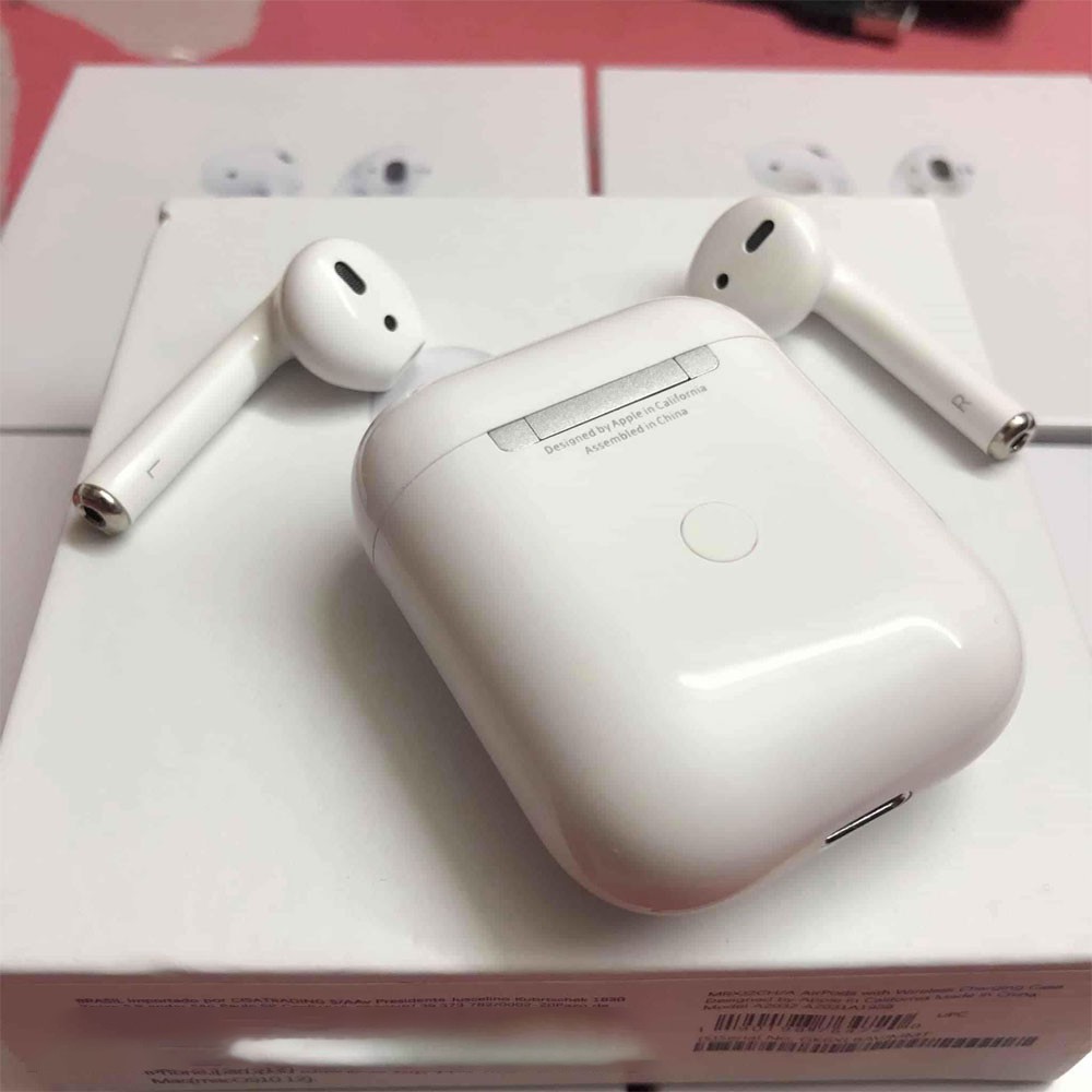 🔥Tai Nghe Không Dây Cao Cấp 🔥 Tai Nghe Bluetooth Alrpods 2 rep1-1 Định Vị - Đổi Tên - Sạc Không Dây - Tháo Tai Dừng Nhạc | BigBuy360 - bigbuy360.vn