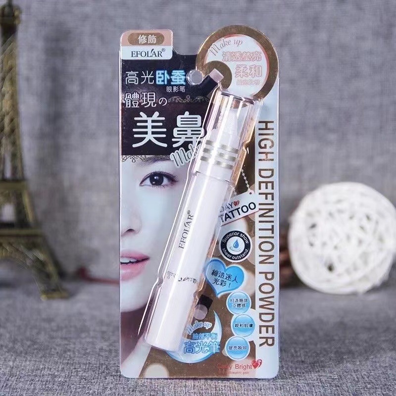 Efolar Thỏi Kem Bắt Sáng Tạo Khối Trang Điểm Tạo Hiệu Ứng Lấp Lánh Ánh Kim Cương Làm Sáng Khuôn Mặt