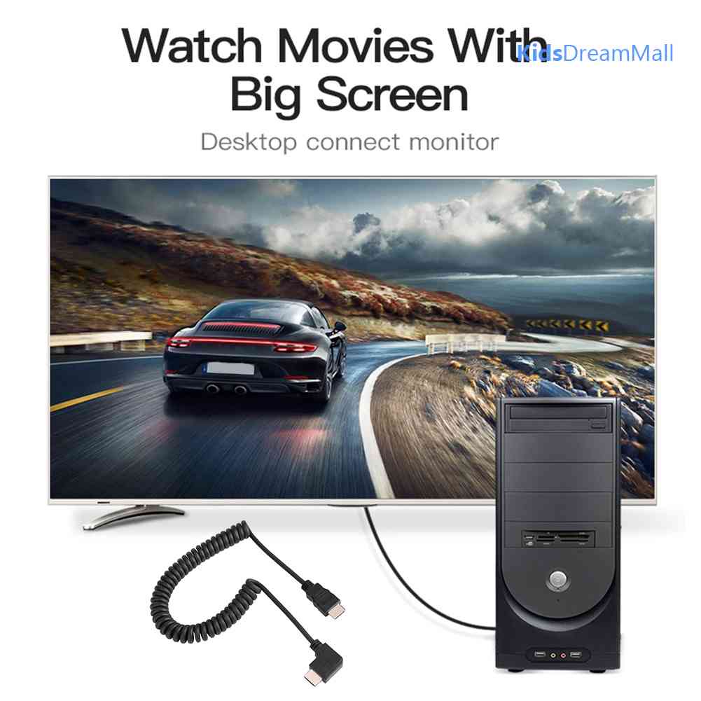 Dây Cáp Chuyển Đổi HDMI Xoay 90 Độ 1080P Chuyên Dụng