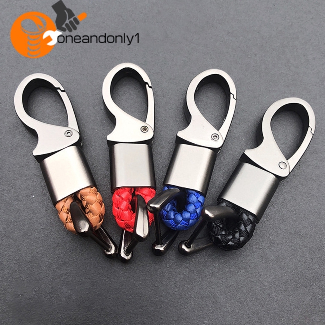 Móc chìa khóa bằng da PU thiết kế độc đáo cho xe hơi