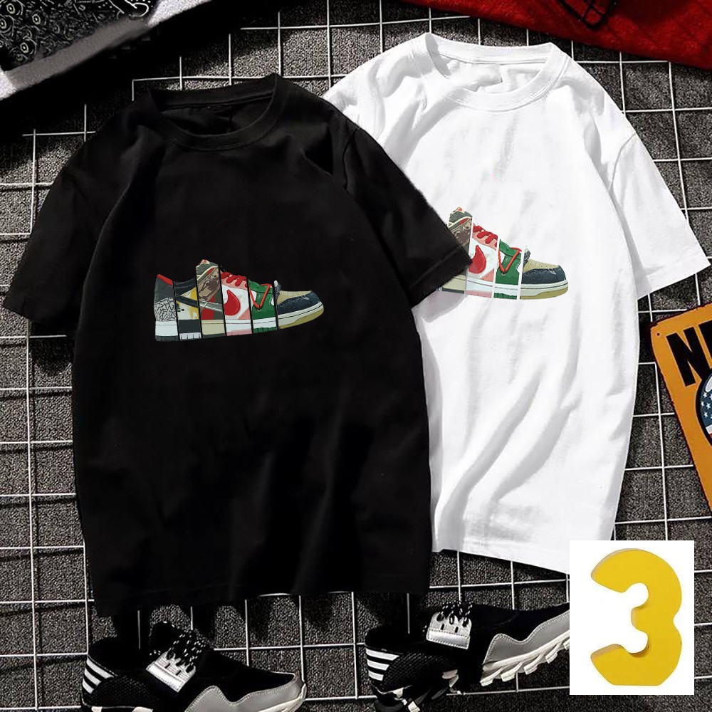 Áo thun unisex nam nữ chất cotton siêu mềm in NF | BigBuy360 - bigbuy360.vn