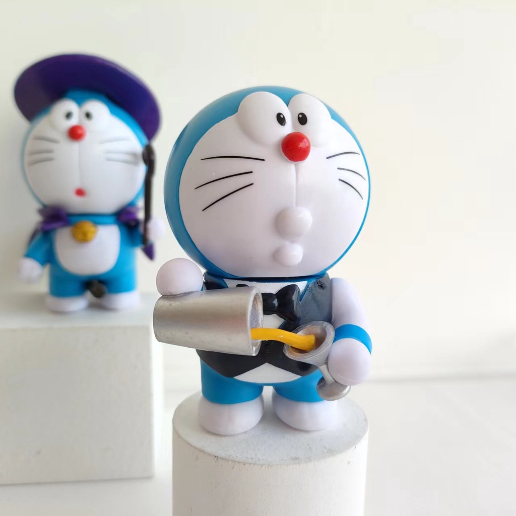 Bộ mô hình Doraemon mèo ú siêu cưng