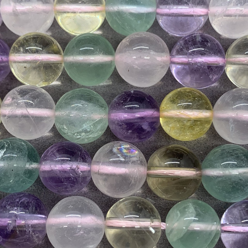 Chuỗi Hạt Pha Lê Tự Nhiên Nhiều Màu Dùng Làm Vòng Tay Diy