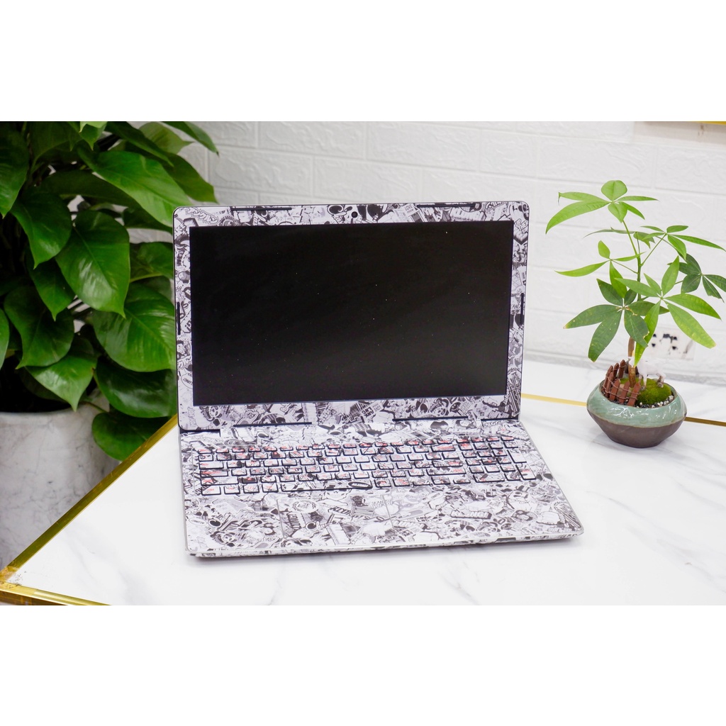 Skin dán laptop mẫu Stickerbomb stib019