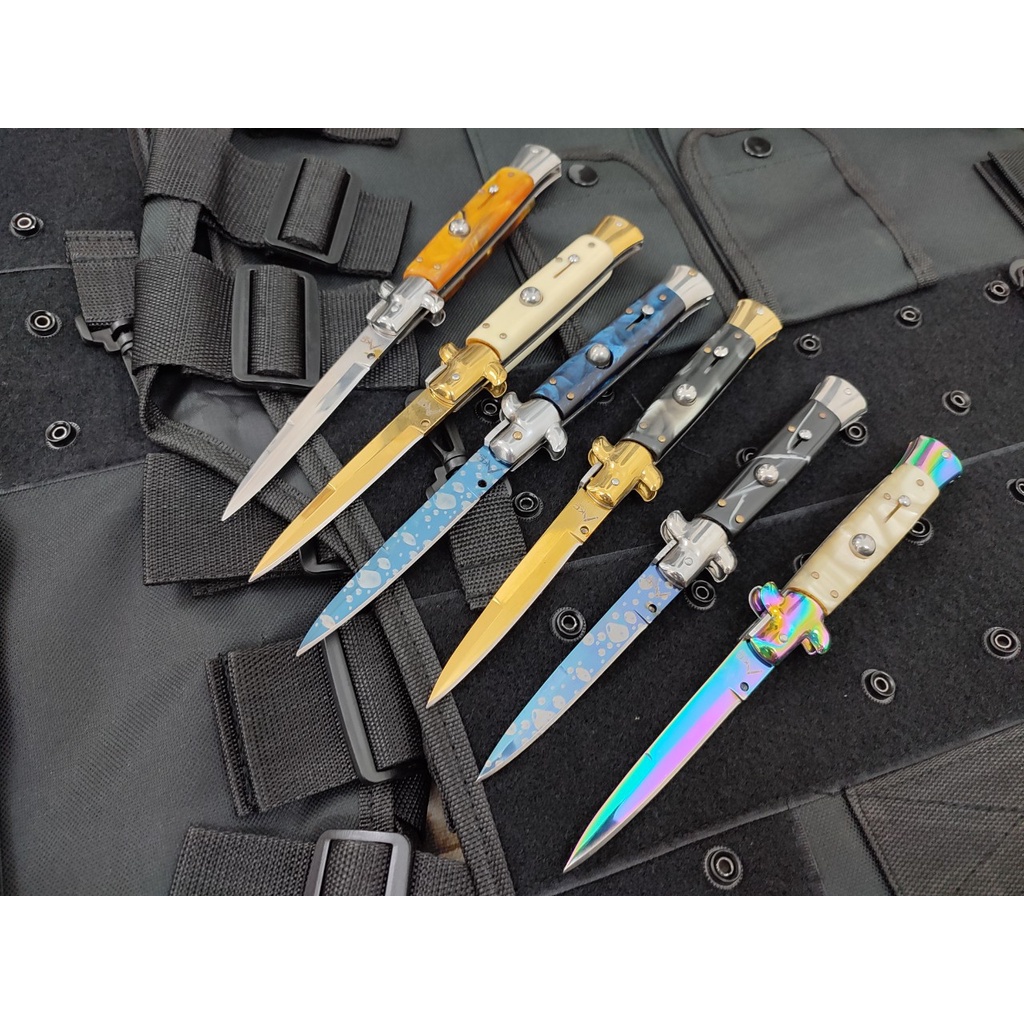 Dao phượt cá kiếm Italia 23cm cao cấp