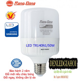 Bóng đèn Led 50w Rạng Đông, Model LED TR140N1/50W