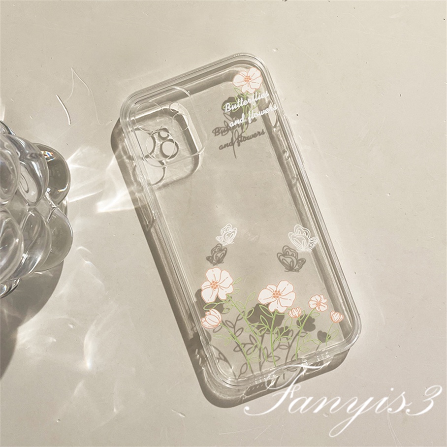 Ốp Điện Thoại tpu Mềm Họa Tiết Hoa Cúc Đơn Giản Cho iphone 15 14 13 12 11 pro max x xr xs max 8 7 6 6s plus se 2020