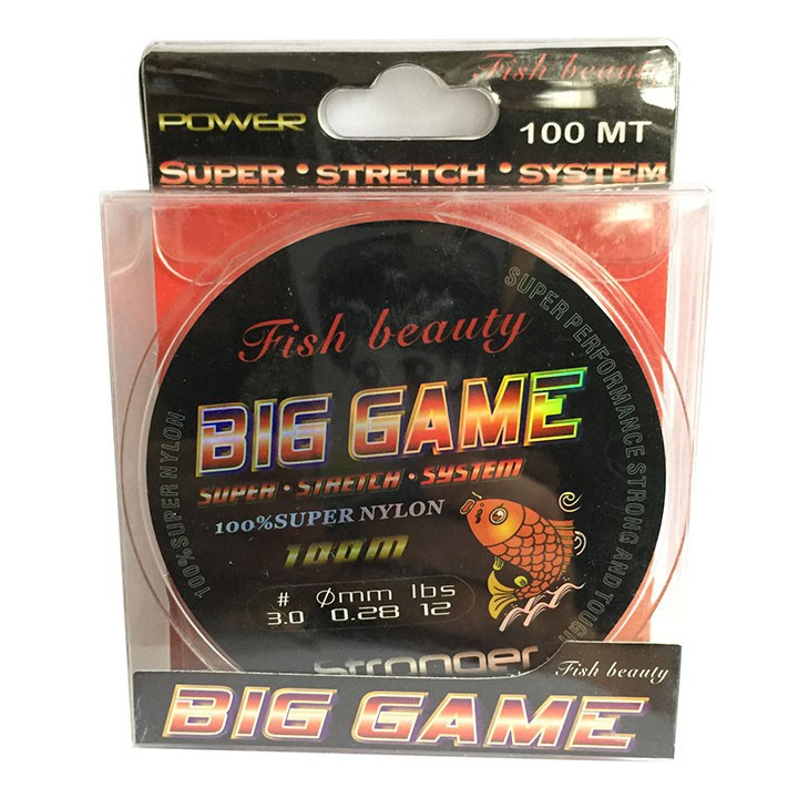 [SP MỚI] Dây Câu Cá Fish Beauty Big Game Xanh Trong 100M (1.0 2.0 3.0) -  đồ câu minh lâm