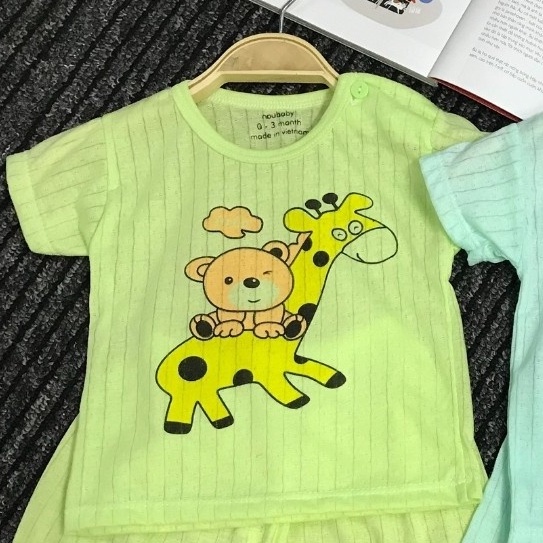 Áo cộc cotton giấy mềm mịn thoáng mát cho bé 4-12kg