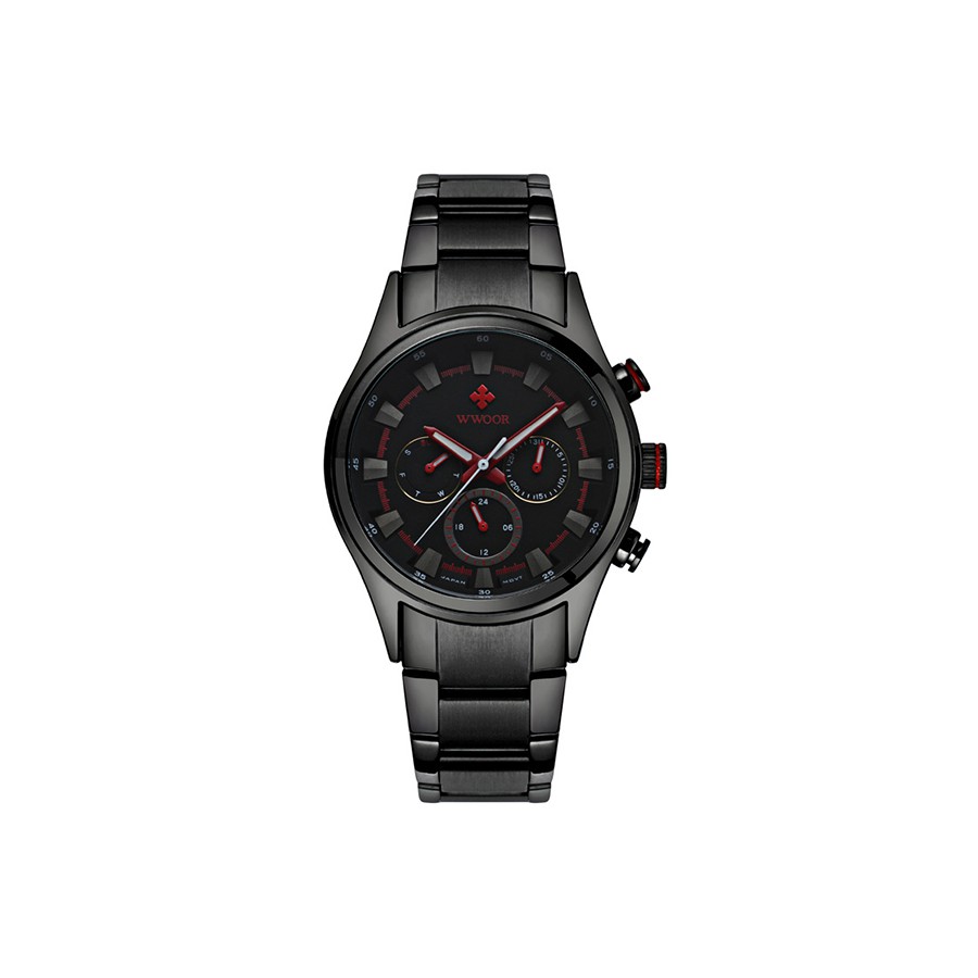 ĐỒNG HỒ NAM CHẠY FULL KIM WWOOR 8015 THỜI TRANG CHÍNH HÃNG , TẶNG HỘP, BẢO HÀNH 1 NĂM | BigBuy360 - bigbuy360.vn