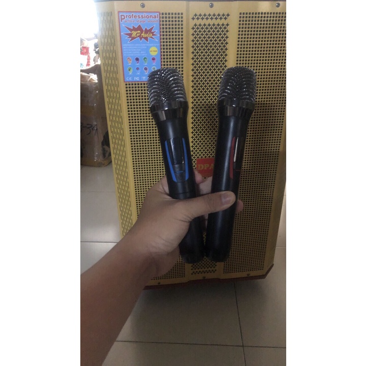 Bộ 2 míc cho loa kéo   JBZ - 106 - 108 Q8S  3 TẤT  tất   có mạch cho anh em kỹ thuật  tặng 2 cặp pin