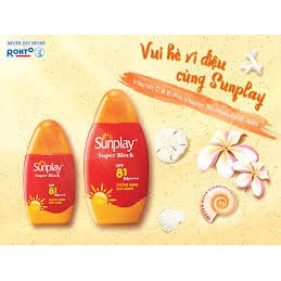 Sữa Chống Nắng [ HÀNG CHÍNH HÃNG ] Sunplay Super Block SPF81, PA++++