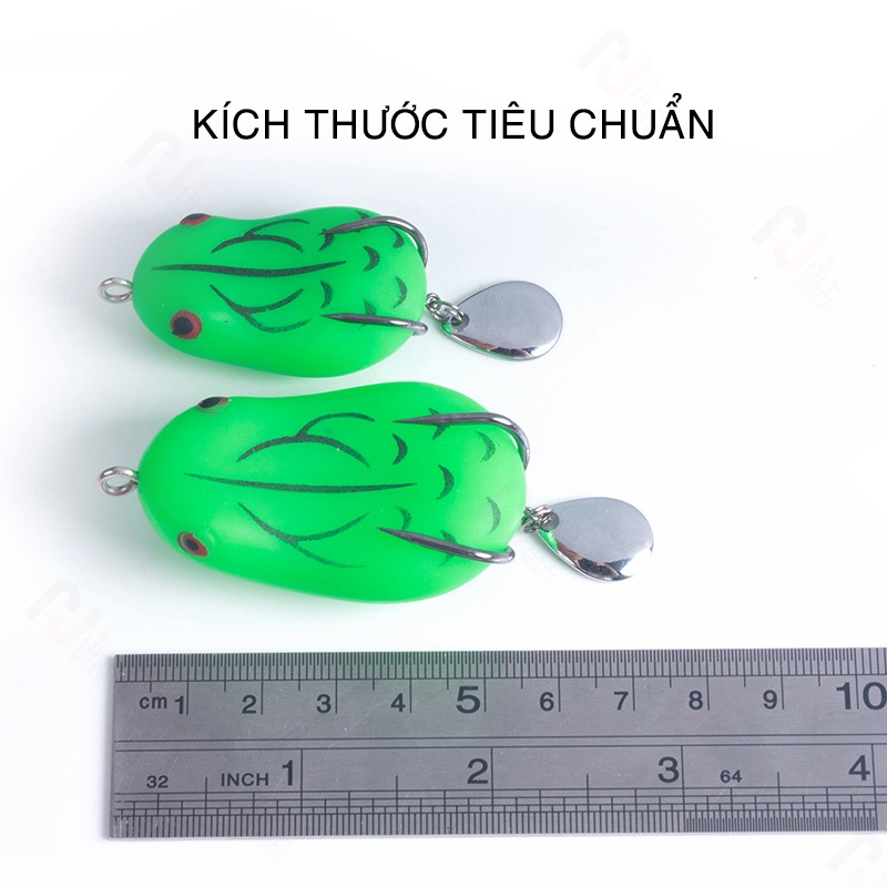 Mồi Giả Câu Lure Super Frog Chất Liệu Nhựa Dẻo Có Mùi Thu Hút Cá