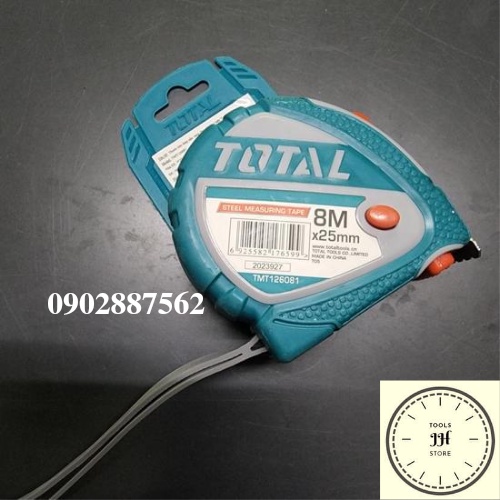 8m Thước cuộn thép TOTAL TMT126081