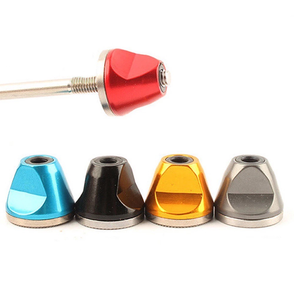 Đai Ốc Gắn Trục Bánh Xe Đạp Leo Núi M5 Bằng Hợp Kim Nhôm Nhiều Màu Chống Trượt