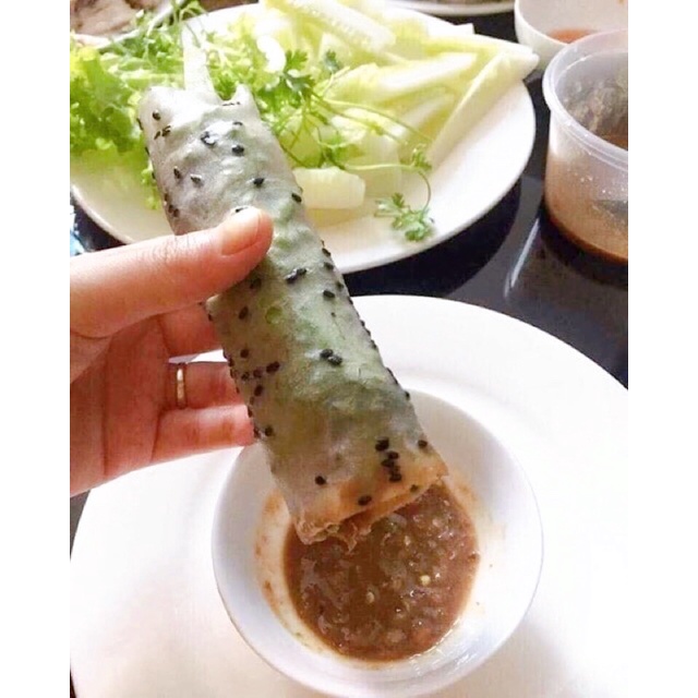 BÁNH TRÁNG NHÚNG MÈ PHAN RANG