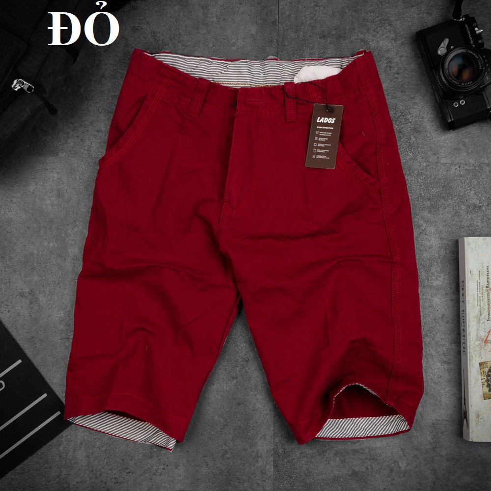 [Mã MALADOS12 hoàn 20% tối đa 35k xu đơn 99k] Quần short kaki nam LADOS | BigBuy360 - bigbuy360.vn