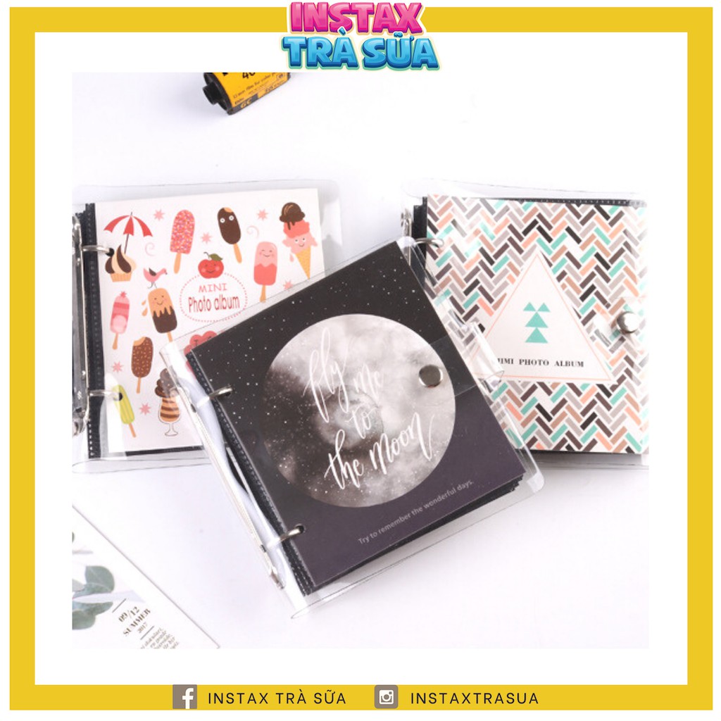 ALBUM INSTAX MINI (100 ảnh) - BÌA CÒNG