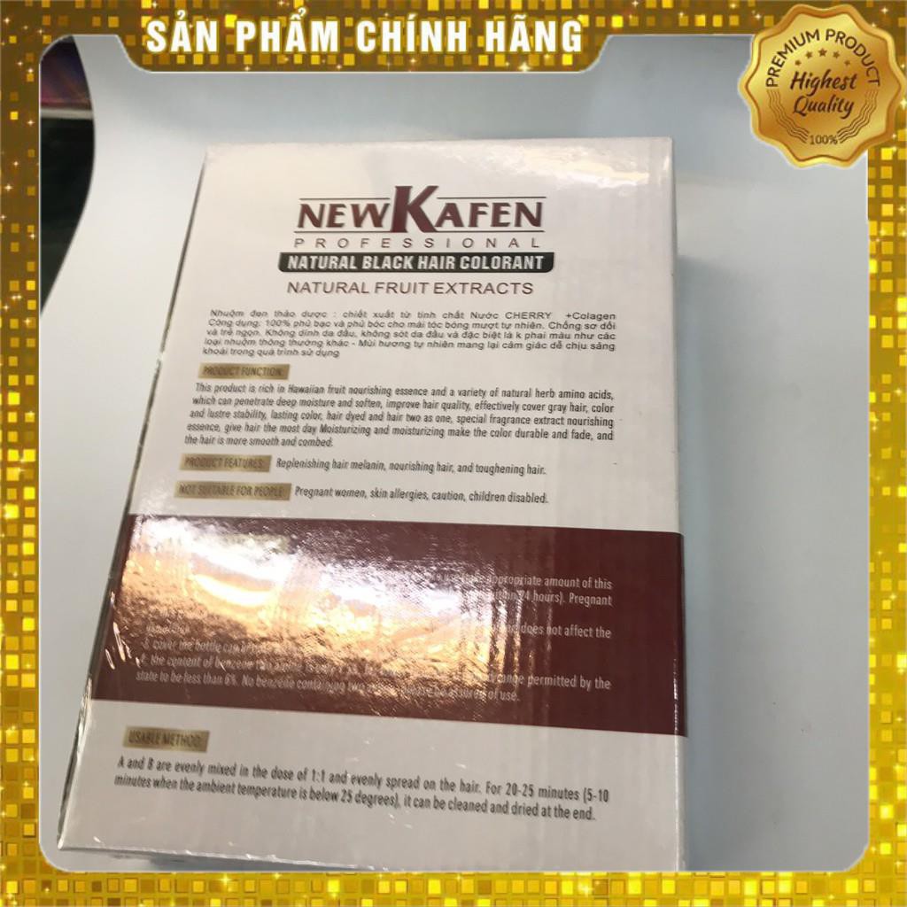 Màu nhuộm tóc nâu thảo dược _  hàng nhật bản cao cấp chính hãng 100% tặng bao tay