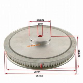 Puly Bánh Răng Nhôm XL60-60 Răng-Trục 5mm Đường Kính 96mm