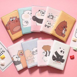 (Combo 3 ví) VÍ ĐỰNG HỘ CHIẾU WE BEAR BARE