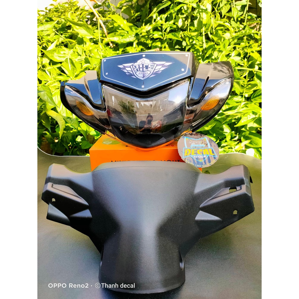 Đầu sirius 2 tầng gắn cho sirius 50-110 , full ốp đầu đủ màu , tặng kèm bợ cổ