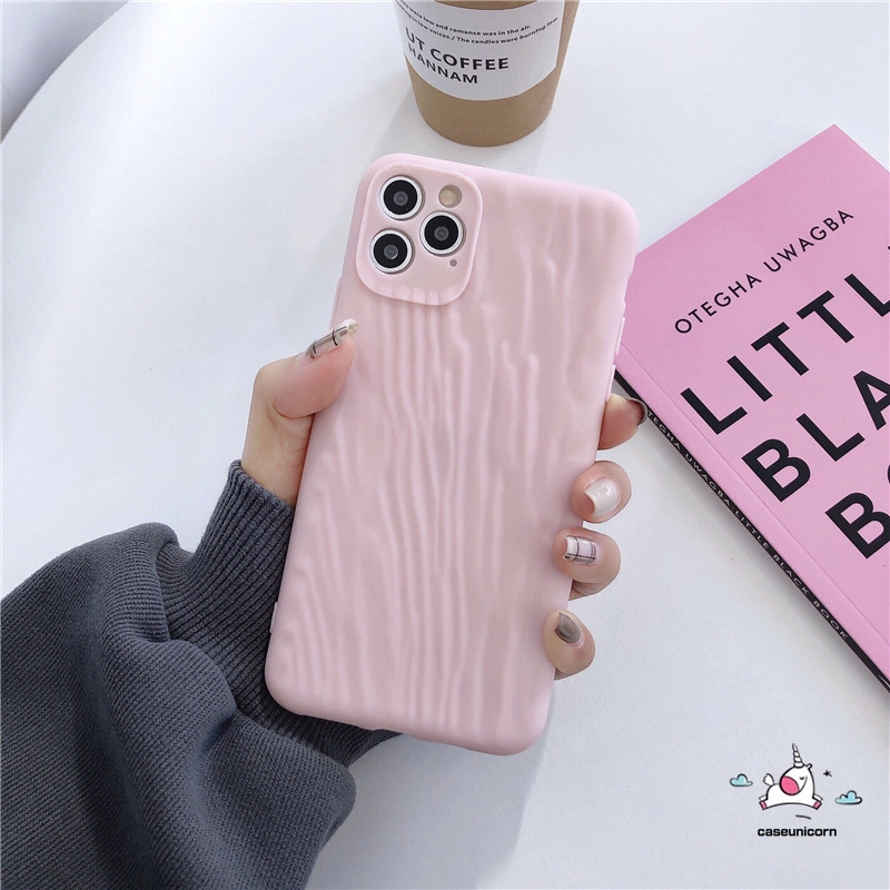 Ốp điện thoại mềm màu kẹo trơn kiểu sọc cho iPhone 11 Pro Max 6s 6 7 8 Plus X XR XS MAX | BigBuy360 - bigbuy360.vn