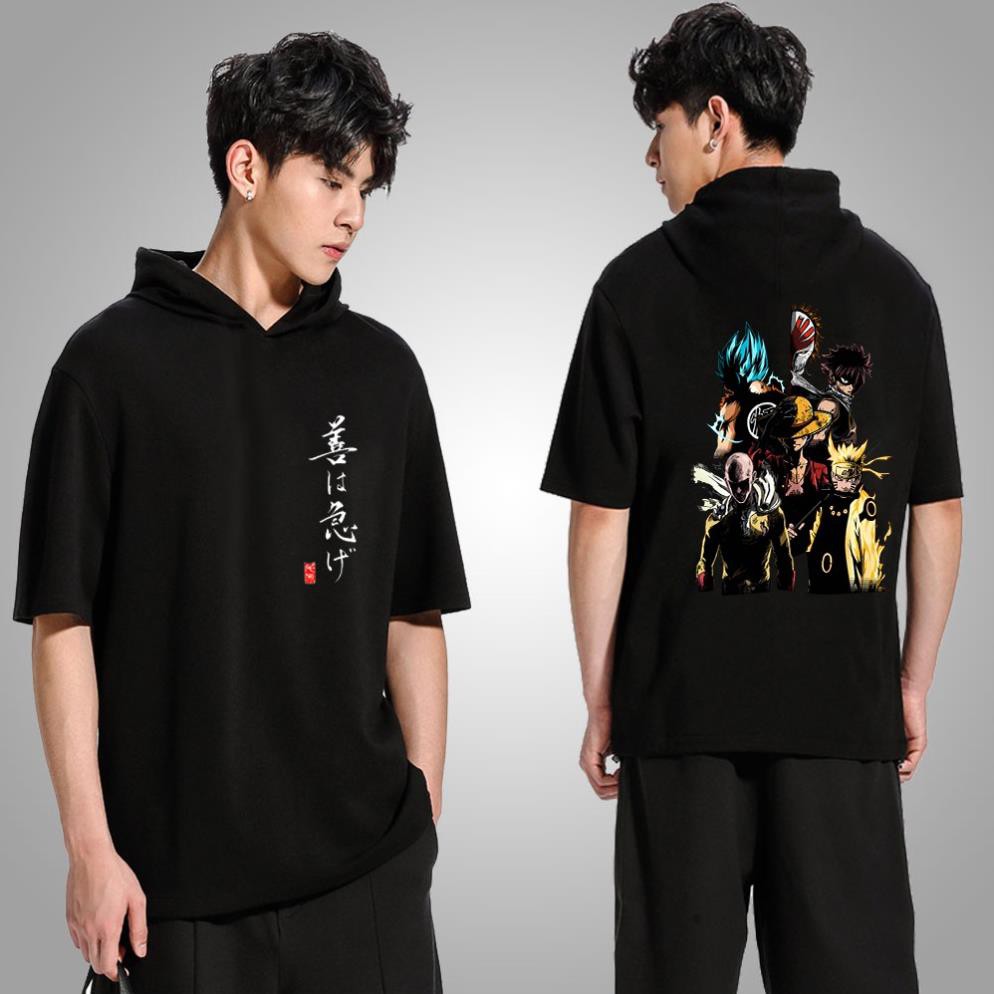 HOT- BST áo thun unisex Hoodie tay lỡ Haikyuu - Anime đẹp giá rẻ  / SP limited