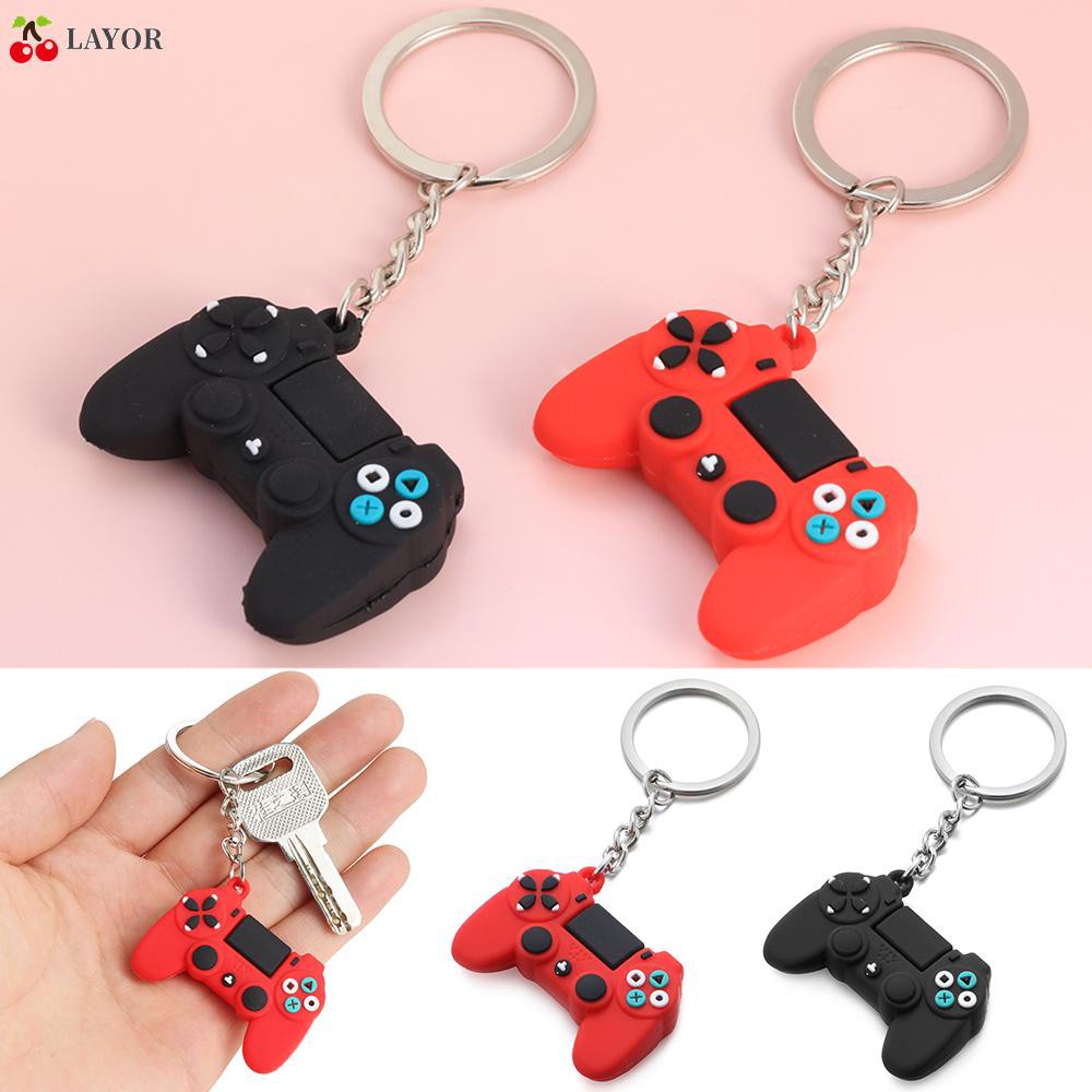 Móc Chìa Khóa Hình Tay Cầm Chơi Game Bằng Silicon Mềm Nhiều Màu