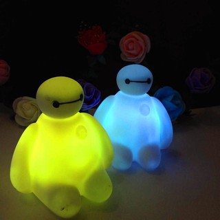Đèn ngủ nhiều màu hình Baymax