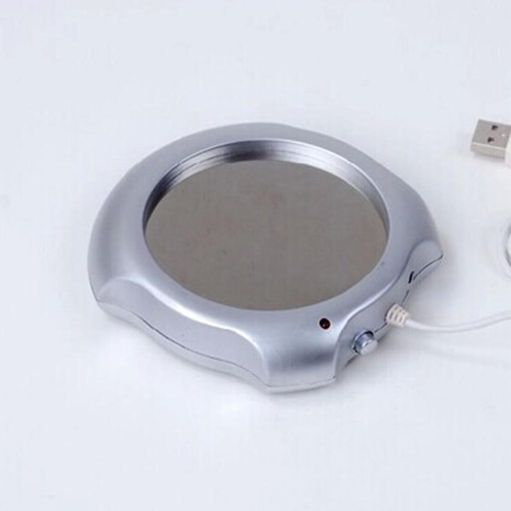 Bình giữ nhiệt Đế Hâm Nóng Trà / Cà Phê Bằng Hợp Kim Nhôm USB Tiện Dụng Cho Gia Đình / Văn Phòng