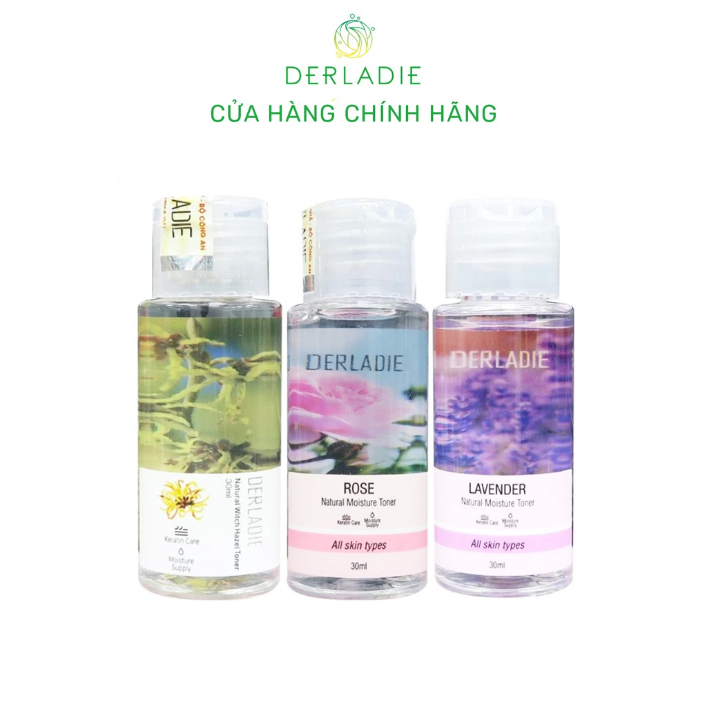 Nước cân bằng dưỡng ẩm da Toner Derladie 30ml-50ml