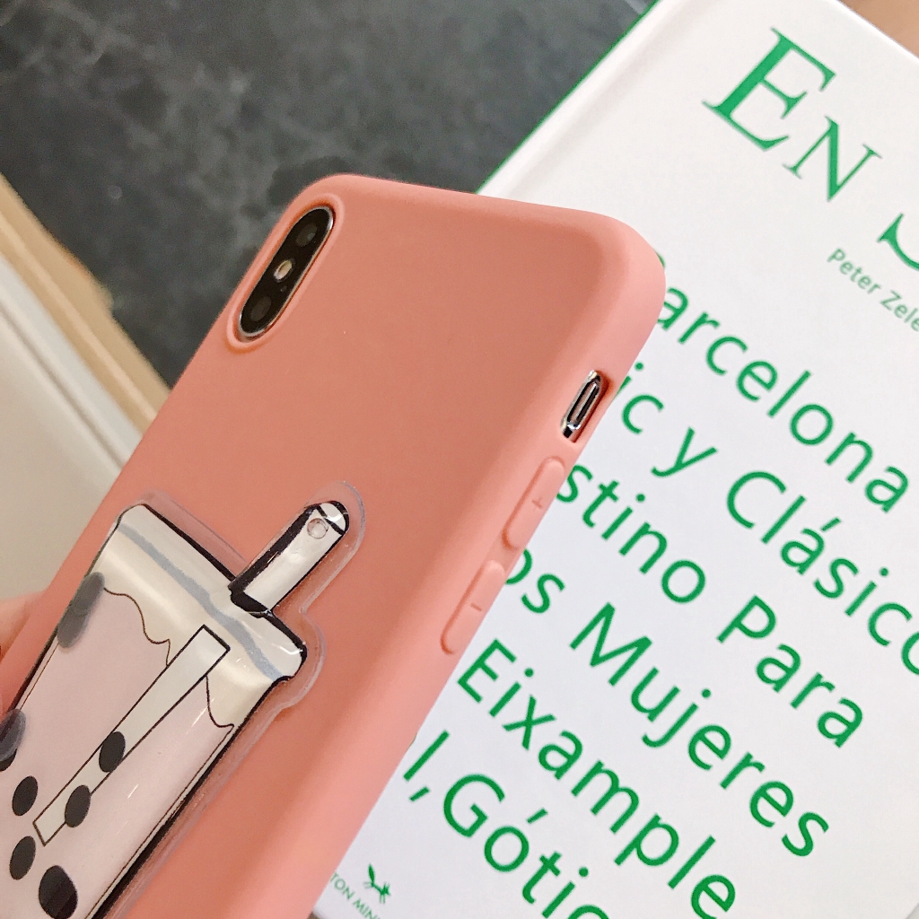 Ốp điện thoại họa tiết ly trà sữa cho Samsung A51 A71 A10 A20 A30 A50 A70 A10S A20S A30S A50S A7 A9 A6 Plus A5 A7 | BigBuy360 - bigbuy360.vn