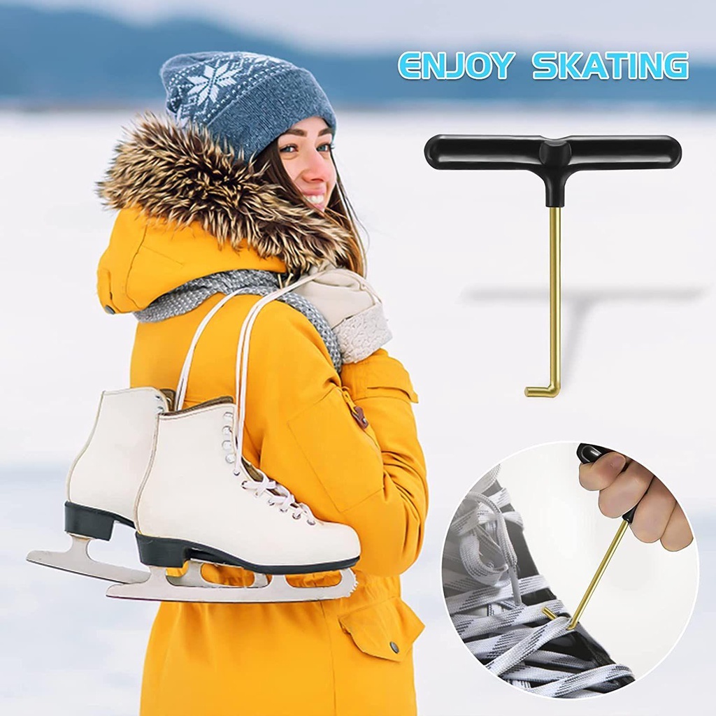 LET Bộ 4 Dụng Cụ Thắt Dây Giày Trượt Patin Chuyên Dụng