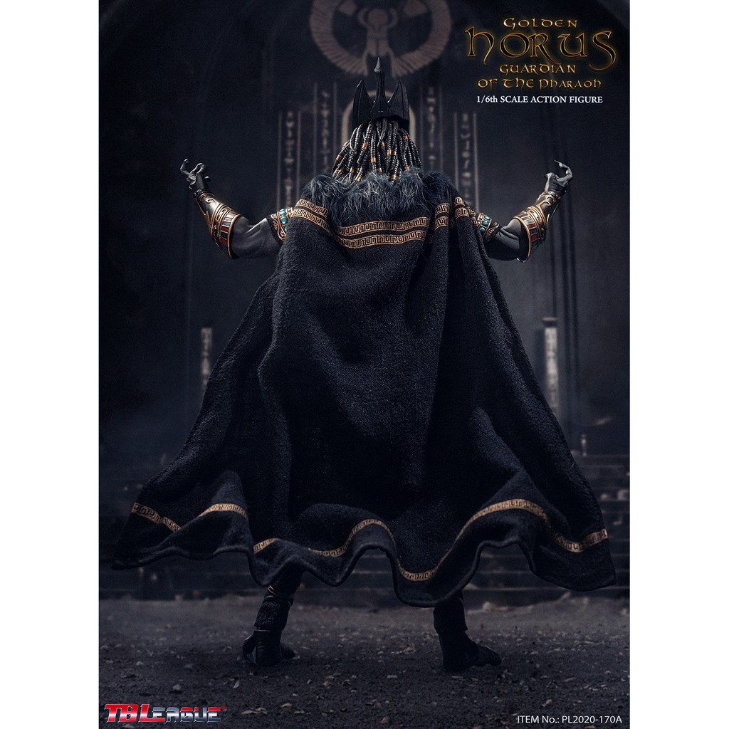 [Hàng có sẵn]Mô hình TBLeague Guardian of Horus Pharaoh 1/6 Scale Action Figure Golden & Sliver - PL2020-170